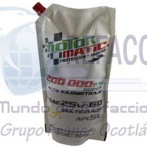 PT14600012 ACEITE MOTOR MATIC API SL 25W60 950ML   =RS-16508