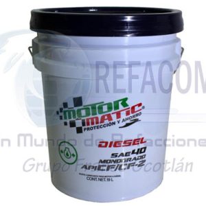 PT14700002 ACEITE MOTOR MATIC 40 DIESEL CUBETA 19L =RS-16631