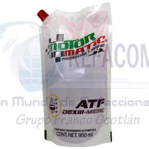 PT14900002 ACEITE MOTOR MATIC ATF DEXIII DOYPACK 1L=RS-16509