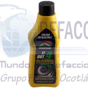 PT61300001 LIQUIDO FRENOS DOT 4 350ML ROSHFRANS     =RS-1273