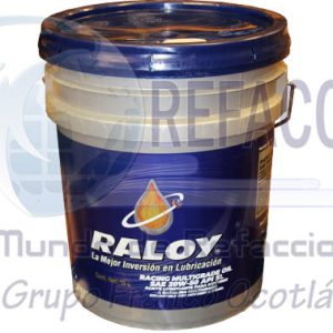 RALOY-654 ACEITE RALOY RACING MULT. 20W-50 CUBETA 19L