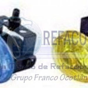 RS-FL-001-YELLOW FARO OVALADO MED. 85x60(MM) SET2