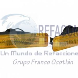 RS-FL-050-YELLOW FARO RECT. MED. 178x35(MM) SET2