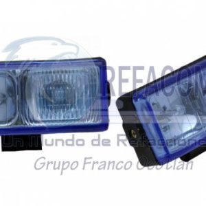 RS-FL-116-BLUE FARO RECT. MED. 130x50(MM) SET2