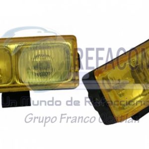 RS-FL-116-YELLOW FARO RECT. MED. 130x50(MM) SET2