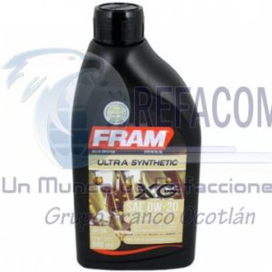 SAF0W20N2 ACEITE FRAM SINTETICO SN 0W20 946ML