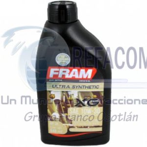 SAF10W30N2 ACEITE FRAM SINTETICO SN 10W30 946ML