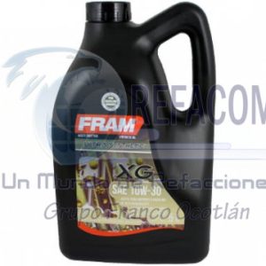 SAF10W30N5 ACEITE FRAM SINTETICO SN 10W30 5L