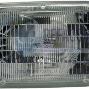 SILVANIA-H6054 UNIDAD CUADRADA SILVANIA GDE HALOGENO