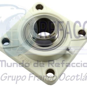 SPUCF207-20 CHUMACERA PARED 1 1/4" ACERO INO GRADO ALIMENTICIO