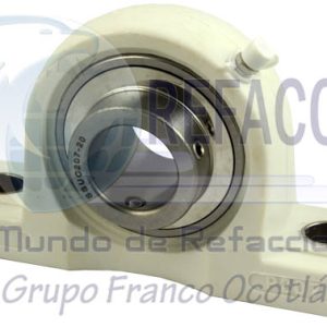 SPUCP207-20 CHUMACERA PISO 1 1/4" ACERO INOX GRADO ALIMENTICIO