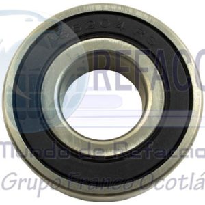 SS6204 2RS BALERO BOLA ACERO INOX. GRADO ALIMENTICIO