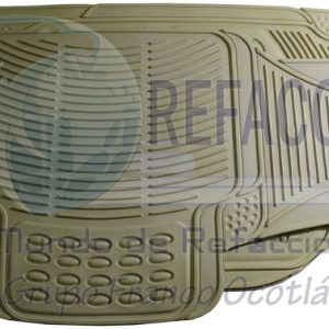 TAP-263B TAPETE HULE GRUESO 3 PZAS BEIGE