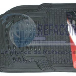 TAP-284N TAPETE HULE 4PZ NEGRO =GUTP001-NEGRO