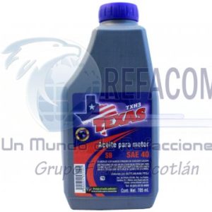 TEXAS-40 ACEITE TEXAS SAE 40 600ML