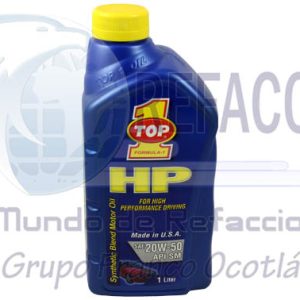 TOP-17011 ACEITE TOP FORMULA UNO MADE IN USA 20W50 SINTETICO