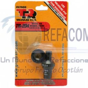 TR-204 VALVULA PCV TOYOTA,KIA,PICK-UP,COROLLA