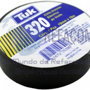 TUK-2167200390 CINTA AISLANTE TUK 19MMx18M 320-C =TUK-2167201660