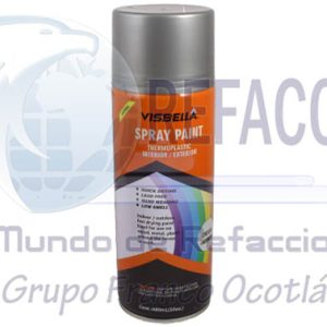 VISBELLA-A2350 PINTURA AEROSOL ZINC ALUMINIO-GRIS 400ML=ARISTO-GR