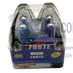 XENON-H4 FOCO XENON H4 P43 55W 12V AZUL SET2PZ