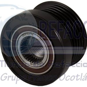 ZEN5458 POLEA ALT. ZEN BMW X5,523I,525I 6 RANURAS