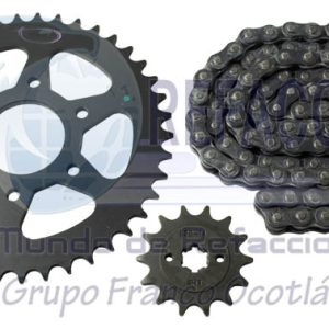 36DT0007 KIT ENGRANE C/CADENA RS200 BAJAJ