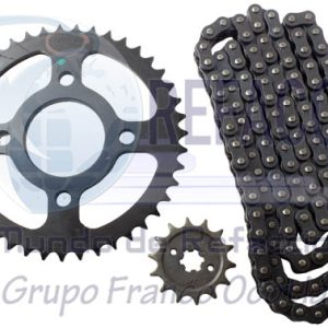 36JD0109 KIT ENGRANE C/CADENA PULSAR NS125