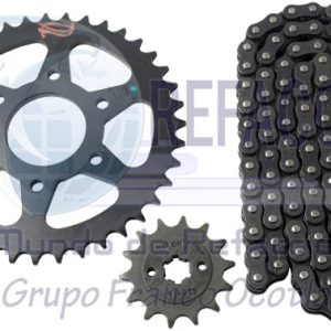 36JL0009 KIT ENGRANE C/CADENA PULSAR NS200,NS200 UG,AS200