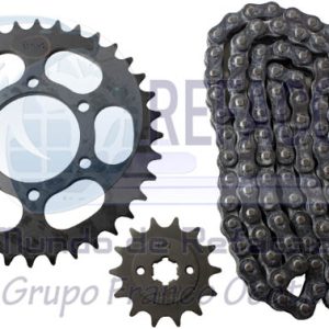 36PD0021 KIT ENGRANE C/CADENA AVENGER 220 CRUISE,220 STREET