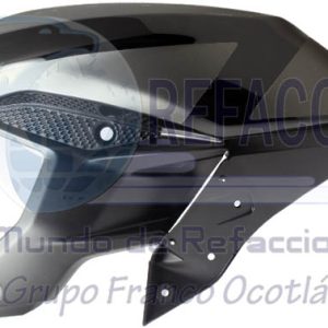 52JR0346 CUBIERTA LATERAL TANQUE DER NEGRA PULSAR N250,N160