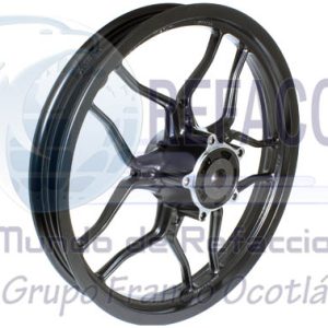 56JR9A4X RIN DELANTERO NEGRO SATINADO PULSAR N250,N160