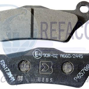 DE151037 BALATA FRENO JGO DEL AVENGER 150,220,PULSAR 150